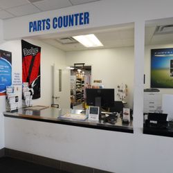 Black Chrysler Dodge Jeep Ram - MOPAR Parts Counter