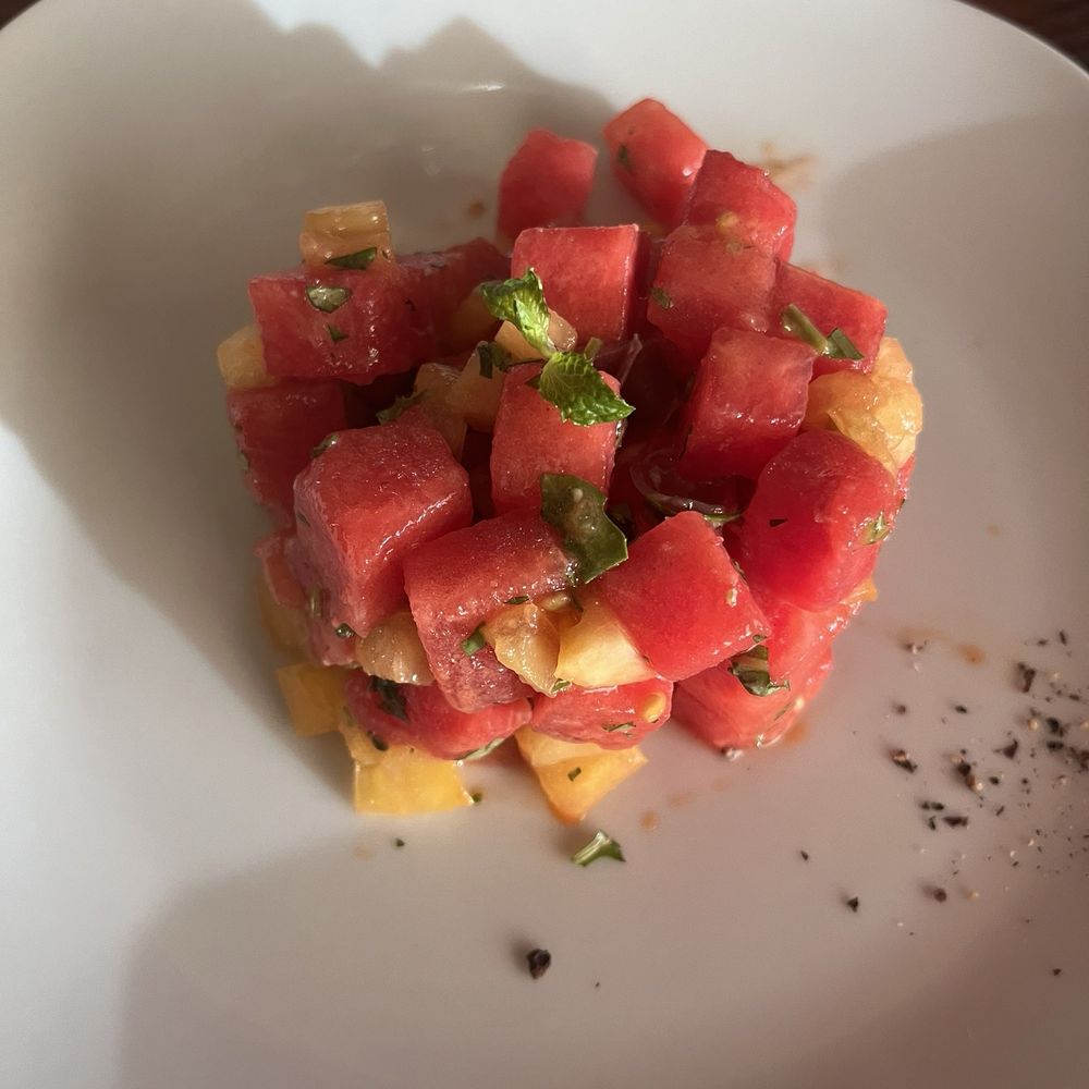 Sogno Restaurant - Watermelon salad special - Wine Bars Near Me - St. Augustine, Florida Sogno Restaurant - Watermelon salad special - Wine Bars Near Me - St. Augustine, Florida