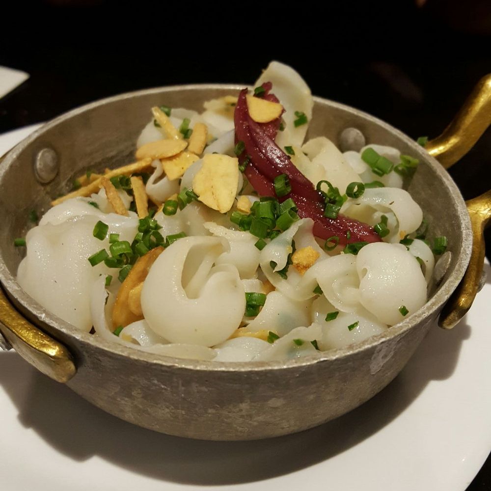 L'Avant Comptoir de la Mer - Squid "tagliatelle" - Seafood Near Me - Paris, 75 L'Avant Comptoir de la Mer - Squid "tagliatelle" - Seafood Near Me - Paris, 75