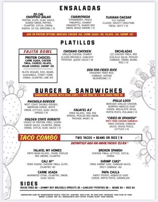 Menu photo 6 Mercado Fort Wayne, IN