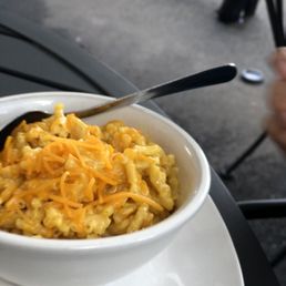 a bowl of macaroni and cheese a bowl of macaroni and cheese