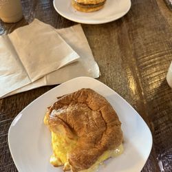 Foxtail Coffee - Riverview South - Ham egg and cheese on croissant