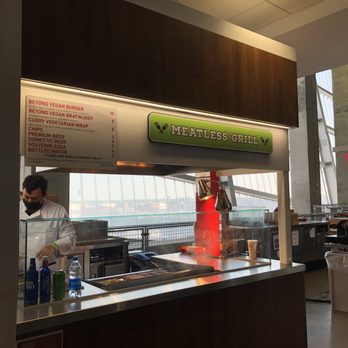 Atlanta Falcons - Meatless Grill features meatless options. - Professional Sports Teams Near Me - Atlanta, Georgia