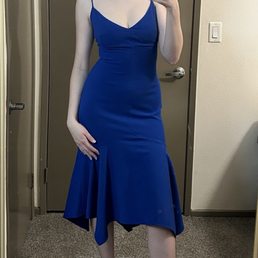 A tailored dress
