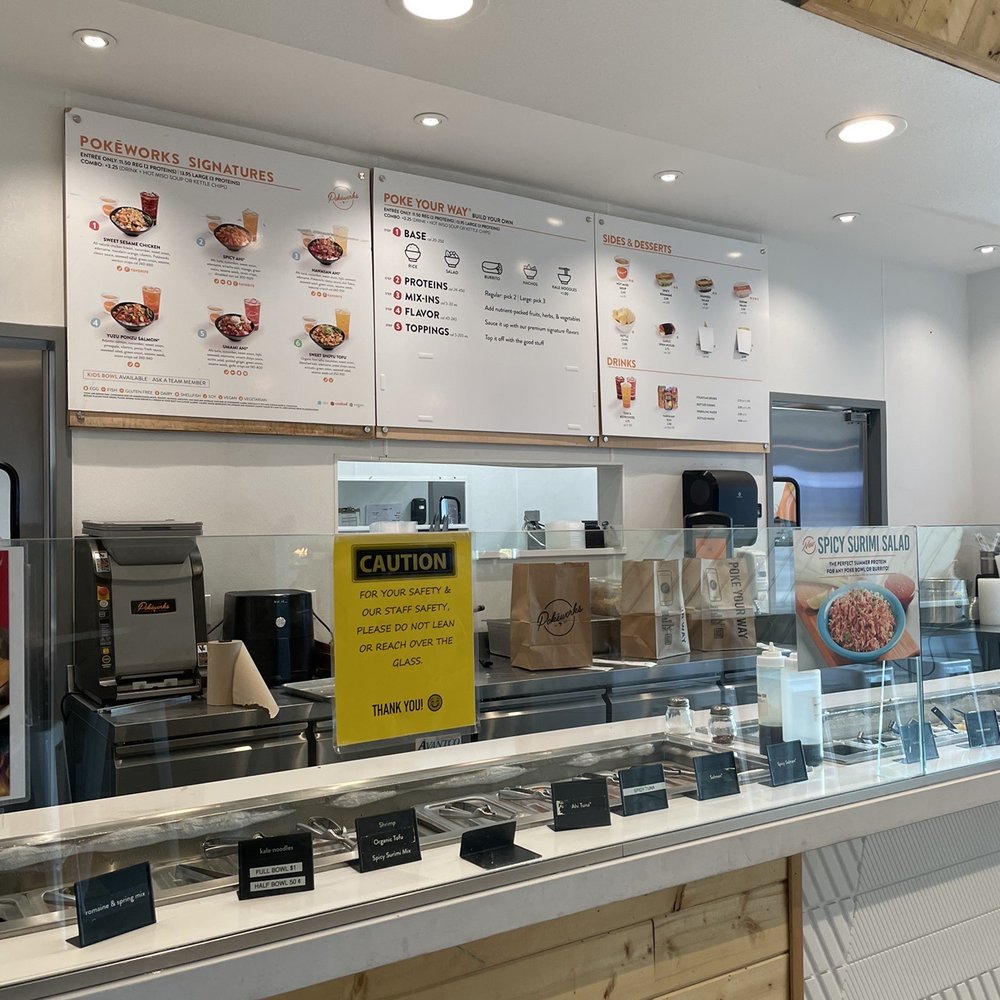 Pokeworks - the inside of a restaurant - Poke Near Me - El Paso, Texas Pokeworks - the inside of a restaurant - Poke Near Me - El Paso, Texas