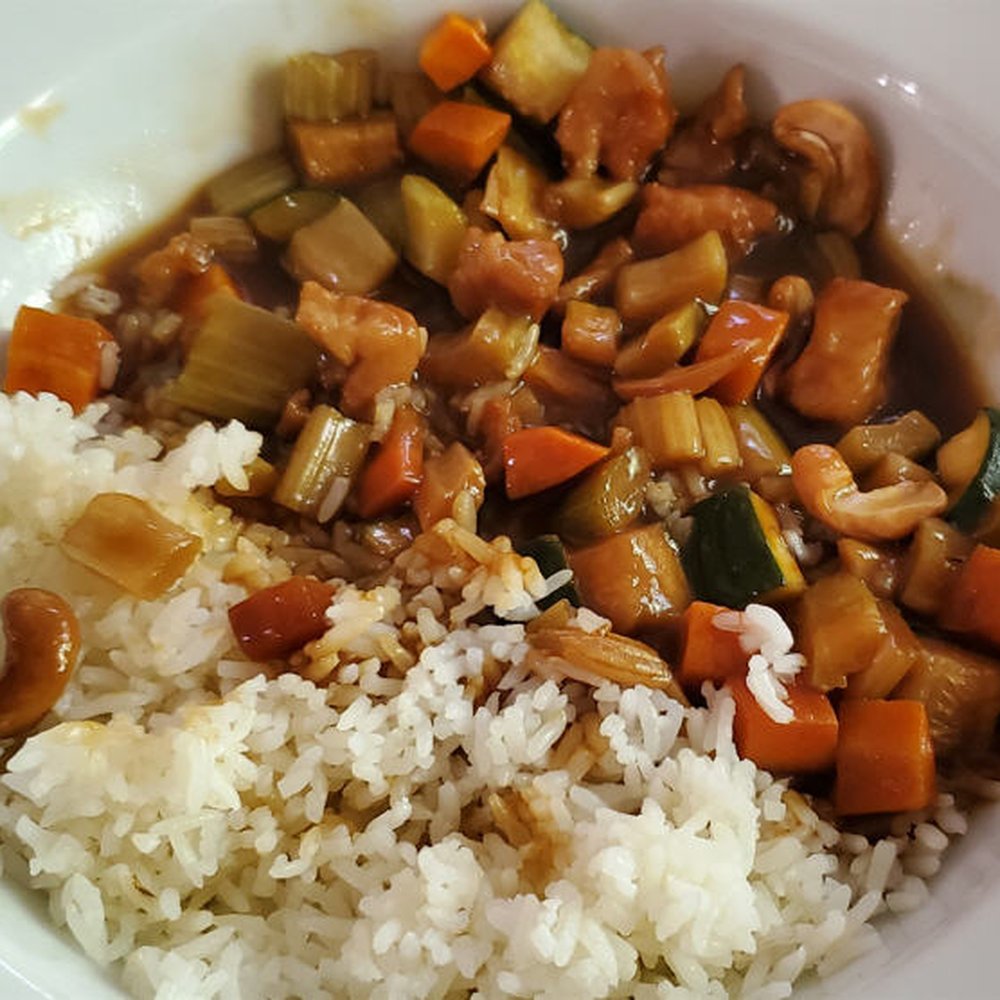 China Rose Cashew Chicken which should have been called Cashew Celery China Rose Cashew Chicken which should have been called Cashew Celery