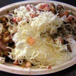 chicken bowl filled with all kinds of goodness....