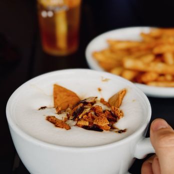 Corner Table - HONEYCOMB TOFFEE LATTE. You should try it! - Breakfast & Brunch Near Me - Redwood City, California