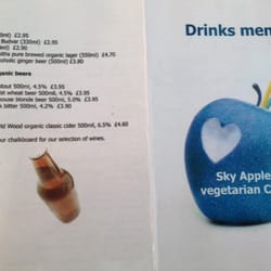 The Sky Apple Cafe - Drinks Menu pt1