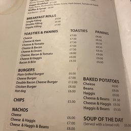Menu Menu