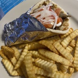 Ari's Famous Gyro Sandwich