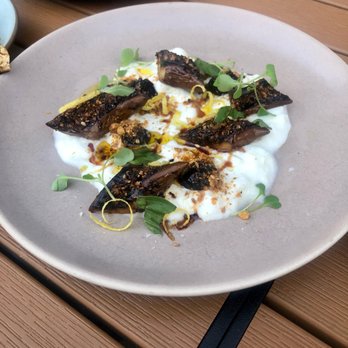 Proxi - Burrata w/ eggplant - Tapas/Small Plates Near Me - Chicago, Illinois Proxi - Burrata w/ eggplant - Tapas/Small Plates Near Me - Chicago, Illinois