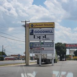 Goodwill Store and Donation Station - The goodwill sign