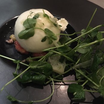 Clarity - Burrata with grapefruit and pistachios - New American Near Me - Vienna, Virginia