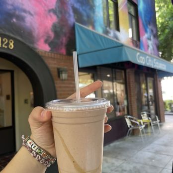 Cap City Squeeze Juice Bar - Nutty Honey Smoothie - Juice Bars & Smoothies Near Me - Sacramento, California