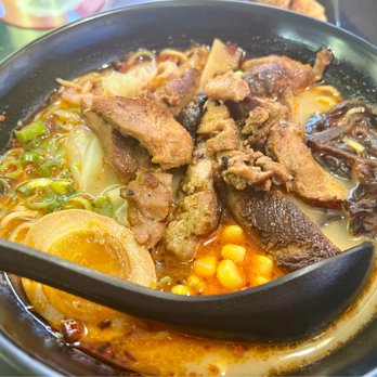 Hiro Ramen & Tea - Grilled Chicken Ramen (added corn) - Ramen Near Me - Columbus, Ohio