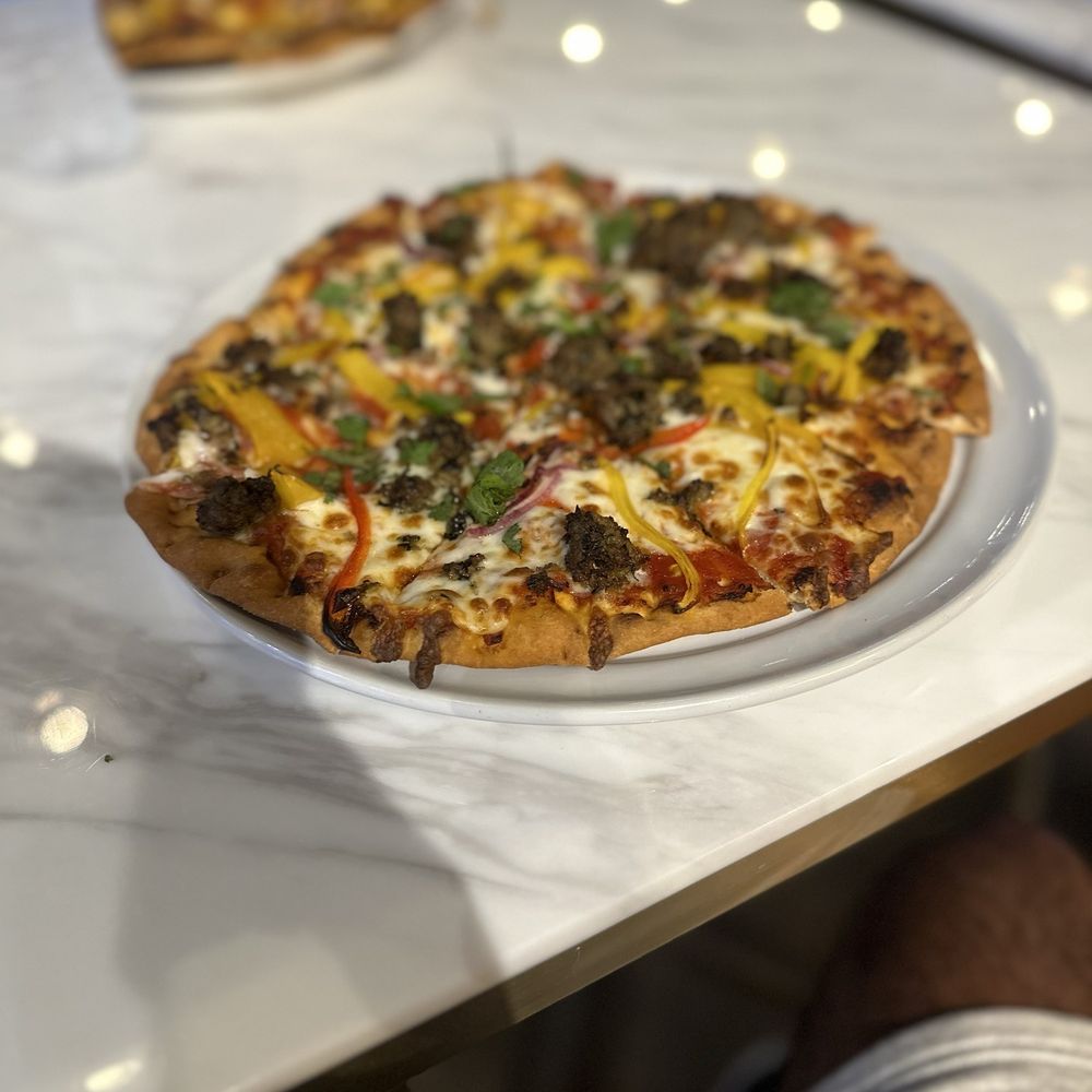 Politan Row - Turkey Kebab Sausage Pizza (11", $17) - Venues & Event Spaces Near Me - Dunwoody, Georgia Politan Row - Turkey Kebab Sausage Pizza (11", $17) - Venues & Event Spaces Near Me - Dunwoody, Georgia
