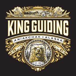 Dan Miller Graphics - Heritage style logo for guiding service