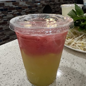 Hue Kitchen - Sugarcane drink with strawberry - Noodles Near Me - Santa Ana, California Hue Kitchen - Sugarcane drink with strawberry - Noodles Near Me - Santa Ana, California