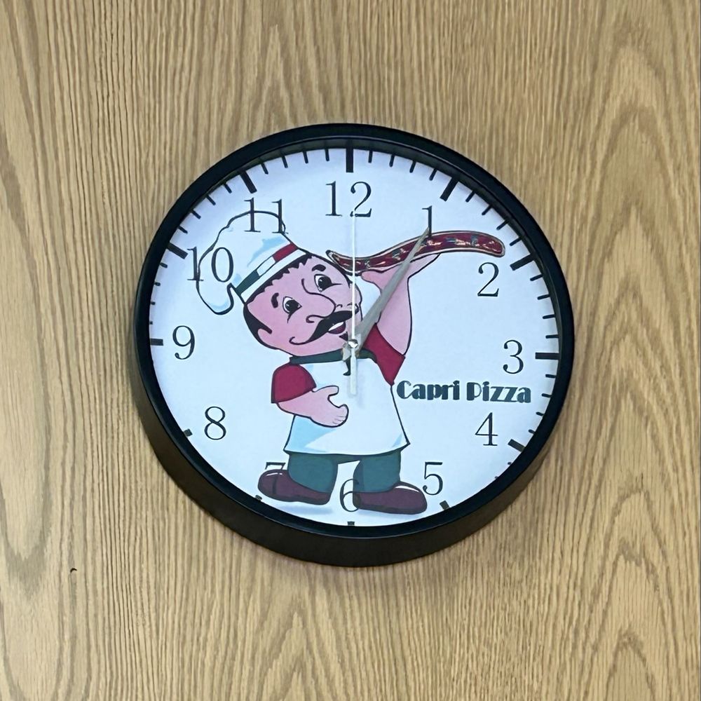 Capri Pizza - Jan. 2026 - personalized wall clock - Pizza Near Me - Yonkers, New York
