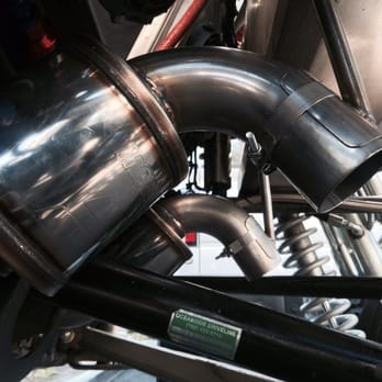 Richards Performance Muffler - Dual exhaust install on our 7200 series race truck. - Auto Repair Near Me - Oceanside, California