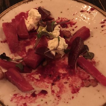 AMBAR Restaurant, Capitol Hill - Baby beet salad - Modern European Near Me - Washington, DC, District of Columbia