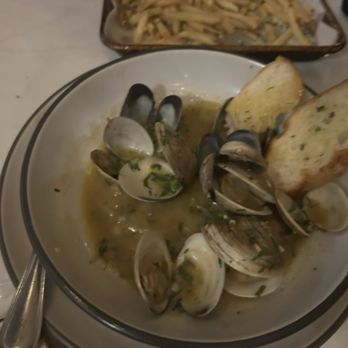 Station 16 - Clams were SUPER SALTY. Super inedible. We had to return it back to the kitchen. - Cocktail Bars Near Me - Elk Grove, California