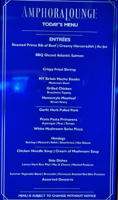 Menu photo 4 Amphora Lounge Atlantic City, NJ Menu photo 4 Amphora Lounge Atlantic City, NJ