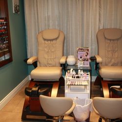 Merle Norman & Insparations Day Spa - Our facility can accommodate up to two guests for pedicures at a time. We recently renovated and now offer two luxurious pedi...