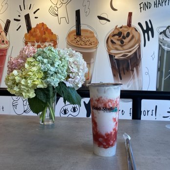 Boba Studio - IStrawberry Milk drink was mind-blowing!!! - Coffee & Tea Near Me - Walnut Creek, California
