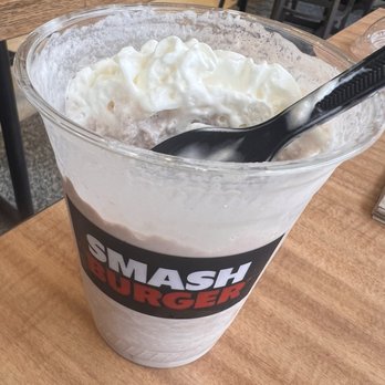 Smashburger - Chocolate shake 3/5 - Burgers Near Me - Dallas, Texas Smashburger - Chocolate shake 3/5 - Burgers Near Me - Dallas, Texas