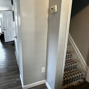 PRO Home Remodeling - Demo of a corner built in shelf - after - Painters Near Me - Geneva, Ohio PRO Home Remodeling - Demo of a corner built in shelf - after - Painters Near Me - Geneva, Ohio