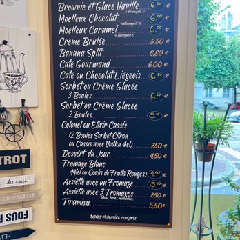 Le Bistrot de la Place - More menu's - Brasseries Near Me - Versailles, 78