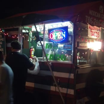 Festive Lights Mr Taco Food Truck /Stand ;)