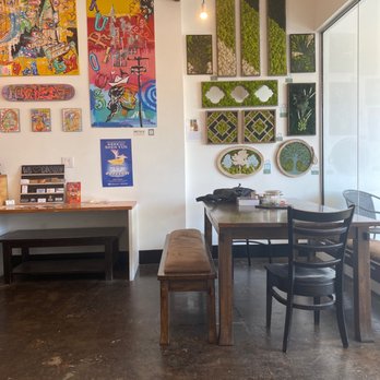 Tree Lounge Coffee - Local artists show off their work on the walls - Coffee & Tea Near Me - Camarillo, California Tree Lounge Coffee - Local artists show off their work on the walls - Coffee & Tea Near Me - Camarillo, California