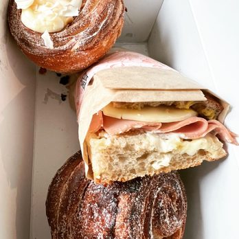 Good Bread Bake Shop - two pastries in a box - Donuts Near Me - Denver, Colorado