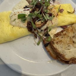 Mushroom omelette. So good Mushroom omelette. So good