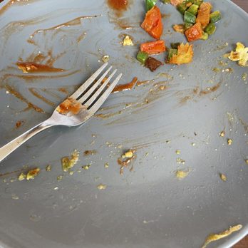 Sunrise On 39th - Empty plate of Migita's. - Breakfast & Brunch Near Me - Kansas City, Missouri