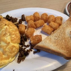 Philly Cheesesteak Omelet