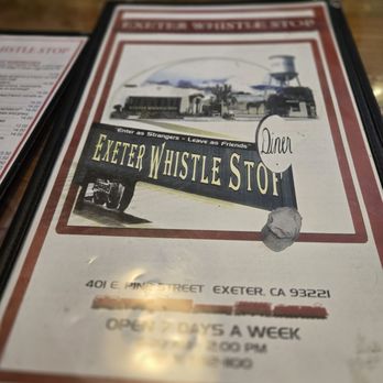 Exeter Whistle Stop - American Near Me - Exeter, California