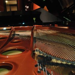 CINCY SOUND STUDIOS - Looking down our amazing sounding 7'2" grand piano.