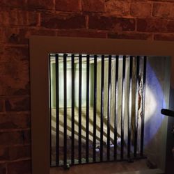 Fort Macon Historic Site - Pass through between armory and soldiers room.