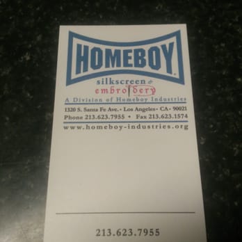 Homeboy Industries Silkscreen Division - Screen Printing/T-Shirt Printing Near Me - Los Angeles, California