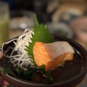 Hello Sunshine - Salmon Belly Sashimi Cut - Bars Near Me - Banff, Alberta Hello Sunshine - Salmon Belly Sashimi Cut - Bars Near Me - Banff, Alberta