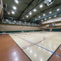 Mel Ott Park and Recreation Center - Inside during Pickleball Play Time