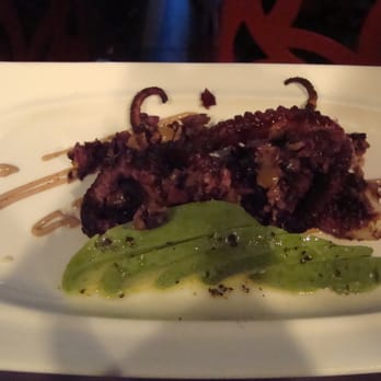 Firefly - Grilled red wine poached octopus. - New American Near Me - Washington, DC, District of Columbia Firefly - Grilled red wine poached octopus. - New American Near Me - Washington, DC, District of Columbia