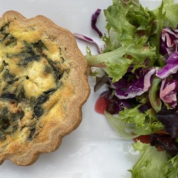 Prosecco Cafe - The absolute BEST quiche I've ever tasted!  It has a savory crust filled with perfection. - Breakfast & Brunch Near Me - Palm Beach Gardens, Florida