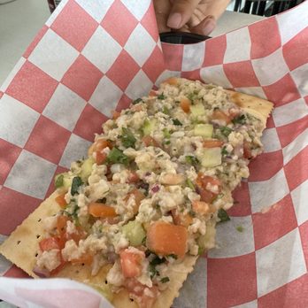 Mariscos Montiel - Galleta de Ceviche - Seafood Near Me - Detroit, Michigan