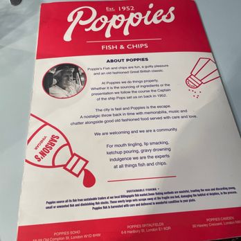 Poppies - Fish & Chips Near Me - London, XGL Poppies - Fish & Chips Near Me - London, XGL