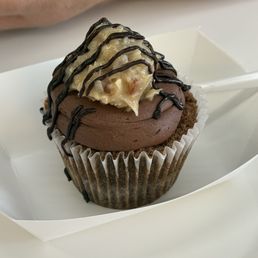 German chocolate cupcake German chocolate cupcake